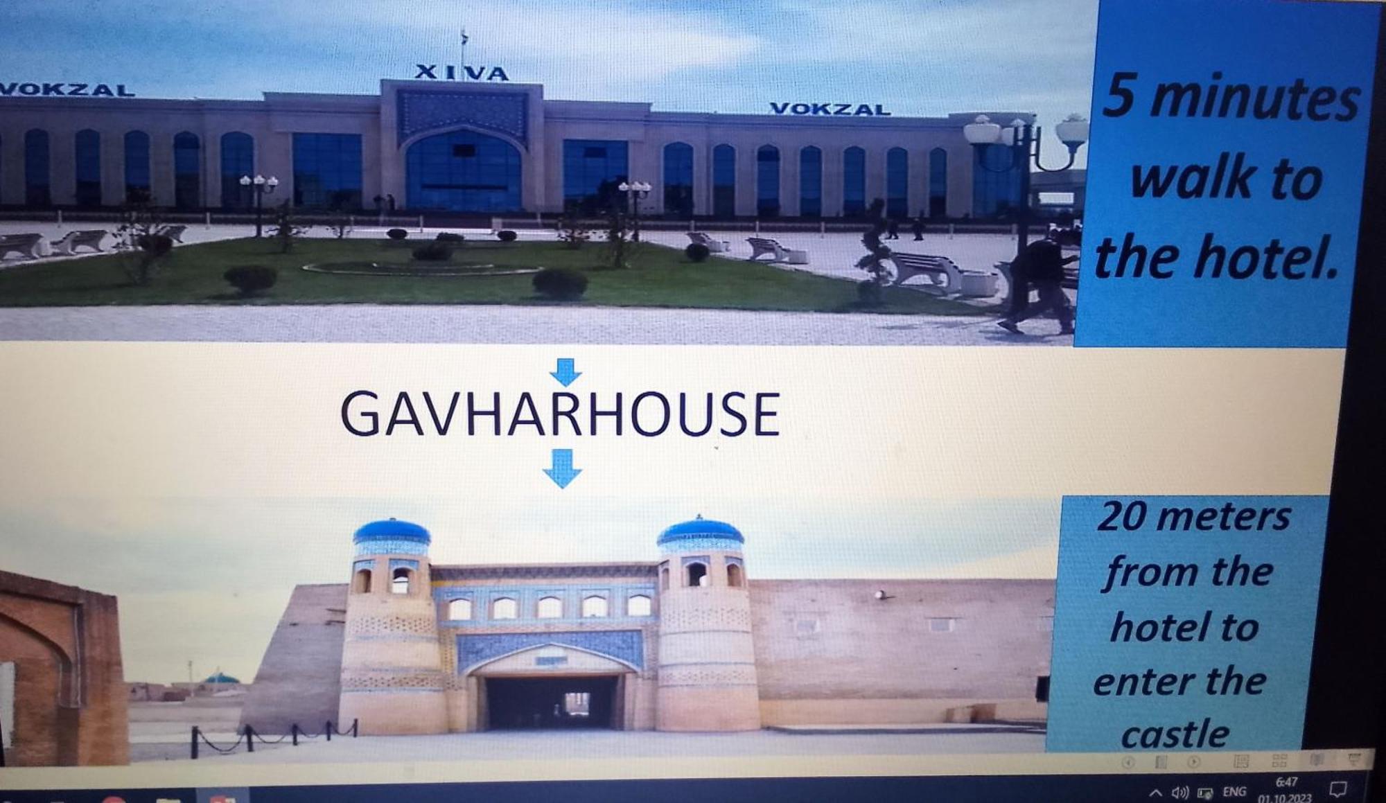 Gavhar House Hotel Khiva Exterior foto